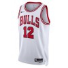 Dres Chicago Bulls Ayo Dosunmu 12 Nike 2022-23 Association Edition Bijela Swingman